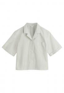 Пижамная рубашка MELA HANSIKA, зеленый