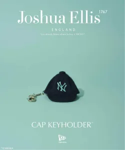 NEW ERA / Специальный заказ New Era: брелок для ключей в виде кепки Joshua Ellis NYY.