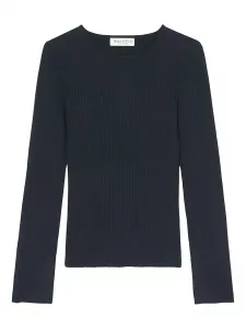 Топ в рубчик с длинными рукавами Marc O'Polo, синий