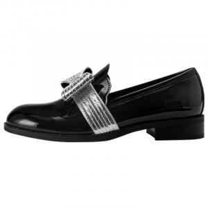 Лоферы женские серебристые Wonderful couple, Silver