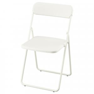 Складной стул VIHALS IKEA, белый