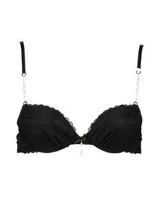 Бюстгальтер пуш ап LASCANA, черный