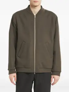 Бомбер на молнии Barena, зеленый