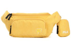 Футболка нагрудная унисекс обычная Жёлтая наложница FILA FUSION, Красивый жёлтый