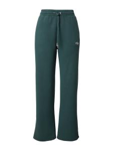 Брюки свободного кроя Abercrombie & Fitch, темно-зеленый