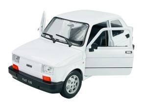 WELLY FIAT 126p БЕЛЫЙ 1:21 АВТОМОБИЛЬ НОВАЯ МЕТАЛЛИЧЕСКАЯ МОДЕЛЬ