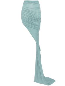 Юбка макси Rick Owens Edfu, синий