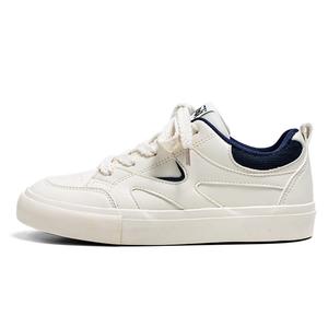 NANJIREN Скользоустойчивые амортизирующие кроссовки с износостойкими свойствами мужские низкие бежево-голубые, цвет Beige Blue