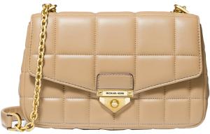 MICHAEL KORS Сумка кроссбоди из овчины верблюжьего цвета