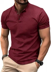 Футболка-поло для мужчин, короткий рукав, stretchy, slim fit Smoneyful