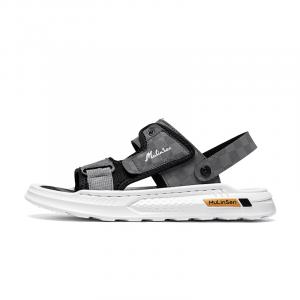 Mulinsen Пляжные сандалии мужские коричневые/серые/черные - серые, цвет Gray