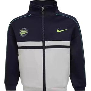 Детская куртка Nike, черный/серый