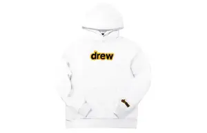 Толстовка с логотипом Letter Series, унисекс, белая Drew House, белый