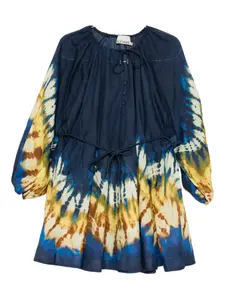 Мини-платье Martine с поясом Alemais, синий