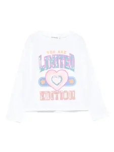 Футболка с пайетками Billieblush, белый