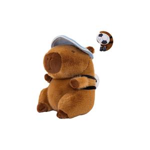 Коллекция Capybara Sports, плюшевая кукла капибара для футбола, скейтбординга, дайвинга и плавания, высота 22см/30см HEDIE