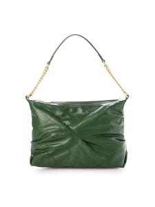 cachecache / Стеганая сумка через плечо с присборенной цепочкой