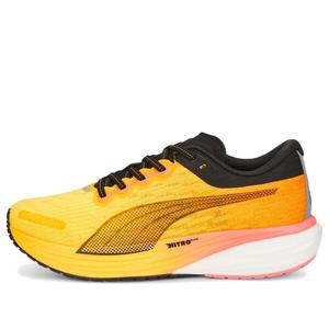 Кроссовки deviate nitro 2 'sunset glow sun stream black' Puma, желтый