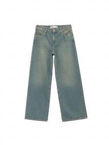 Koton Джинсы Wide Leg в синем дениме