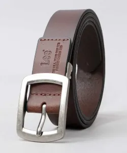 Ремень Lee из натуральной кожи для мужчин, узкий, из коровьей кожи.