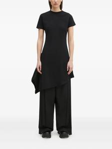 VETEMENTS асимметричное плиссированное платье, черный