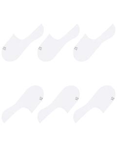 Носки Step Cotton Blend Solid High Cut, невидимые, упаковка из 3 шт Falke, белый