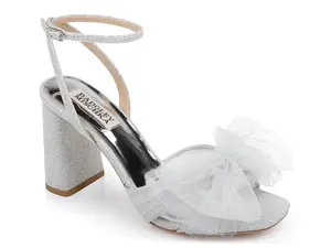 Сандалии Tess Sandal Badgley Mischka, серебряный/металлик