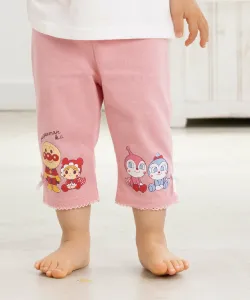 Apkc/плюшевые леггинсы 6-й длины Anpanman Kids Collection, цвет Pink