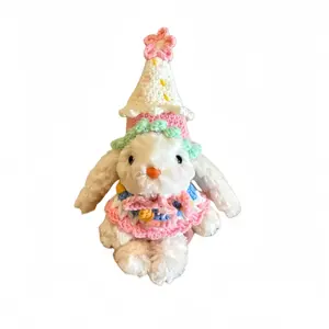 Кролик Little Bunny Coffee плюшевая кукла высота 15 см LALABABY