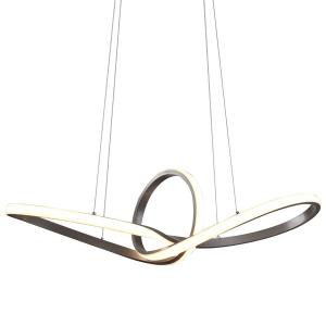 Светодиодный подвесной светильник Reality Leuchten Sansa I, полиакрил / железо - 1-пламенное