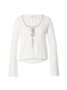 Вязаный кардиган HOLLISTER, белый