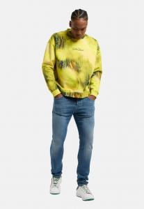 Толстовка SPRAYED DIOP Carlo Colucci, желтый