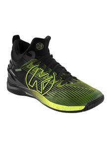 Спортивные кроссовки Kempa Hallen-Sport-Schuhe Attack Mid, цвет schwarz/fluo gelb