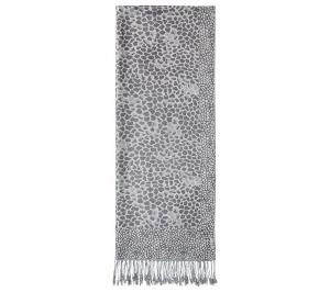 Женский шарф с узором Галька Olsen, Dark slate