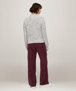 Кардиган из меланжевой пряжи TJW