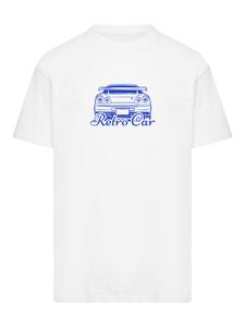 Рубашка F4NT4STIC Retro Car Japanese Streetstyle, белый