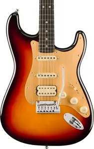 Электрогитара Fender American Ultra II Stratocaster HSS, гриф из эбенового дерева, отделка Ultraburst