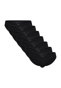 Трусы, однотонные, мужские, в упаковке 7 шт, с нашивкой-логотипом TOM TAILOR, цвет 930 Schwarz Uni