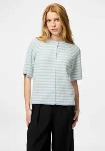 Кардиган pcmalou gestreifte Pieces, Cashmere Blue