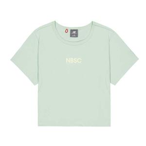 New Balance Футболка женская мятно-зеленая