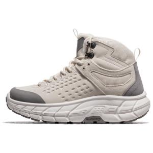 Антискользящие и износостойкие дышащие треккинговые ботинки женские CAMEL, светло-бежевый белый/серый