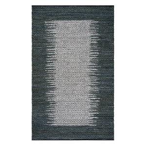 Винтажный кожаный плетеный ковер Адали Safavieh, серый, 61x92 см