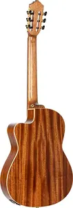 Акустико-электрическая классическая гитара Ortega RCE138-T4 Performer Series Thinline с цельной верхней декой из ели