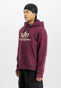 Худи Alpha Industries Hoodie, Dark Cherry/Dark Red