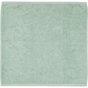 Полотенце кухонное ROSS "Полотенце кухонное махровое, 50х50 см", (комплект, 2 шт), универсальный кухонный помощник из 100% хлопка, однотонный, цвет Jade