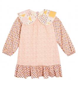 Хлопковое платье no с принтом Louise Misha, мультиколор