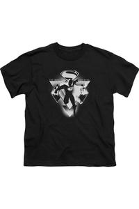 Футболка с коротким рукавом для детей "Batman против Супермена" Triple Diamond Gildan, черный