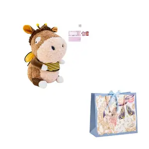 Творческая пчела плюшевая кукла Маленький ослик трансформация высота 25см/35см/45см AOLETU