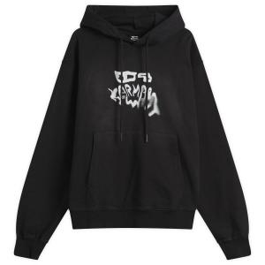 Худи с логотипом Chalk Karma8A, черный