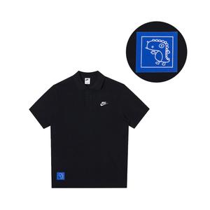Nike Мужская черная поло